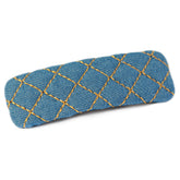 Clip para el pelo denim azul oscuro